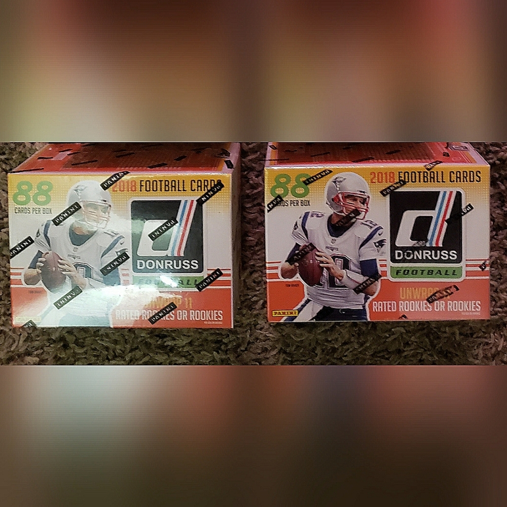 2018 Donruss Football Blaster Boxes